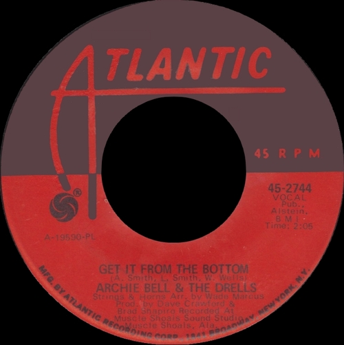 Archie Bell & The Drells : CD "The Atlantic & Glades Singles 1970 - 1975 " SB Records DP 115 [ FR ]