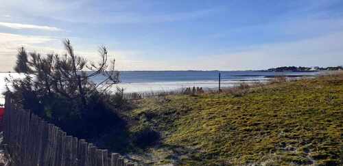 Rando à Carnac le 18 01 2024 .30 Randonneurs ont marché 13 km avec  un beau soleil  mais toujours bien froid !!!!!.