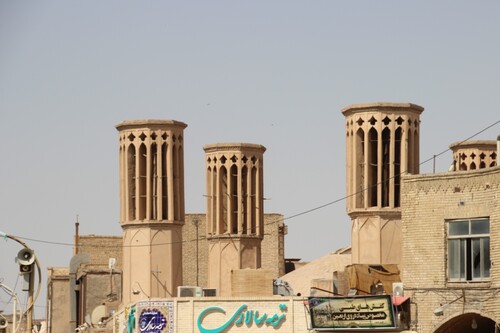 Le jardin Dowlat Abad à Yazd