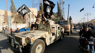 isis-trucks Reuters