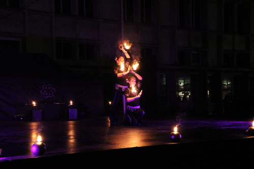 Spectacle de feu