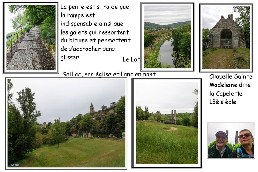 (21) 14ème étape :  Cajarc  -  Limogne en Quercy