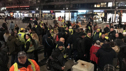 Acte LXV,, des gilets jaunes toujours présents au niveau national