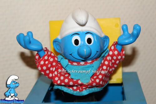 Jouet musical Schtroumpf "Musical Smurf in the box" GALOOB
