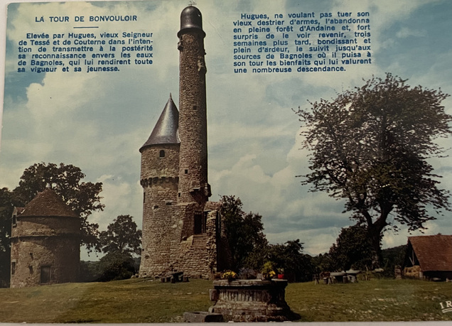 BAGNOLES DE L'ORNE - LA TOUR DE BONVOULOIR