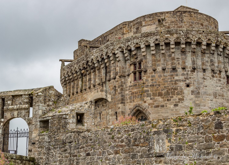 Bretagne : Dinan, Le Château 1/2