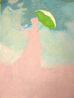 Claude Monet - Femme à l'ombrelle