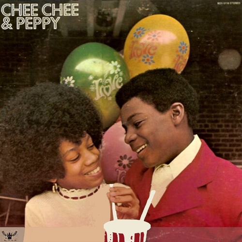 Chee Chee & Peppy : Album " Chee Chee & Peppy " Buddah Records BDS 5116 [ US ]