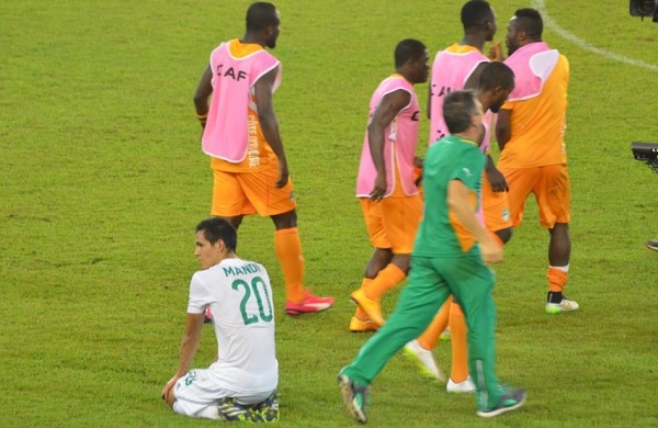 Dimanche 1.02.2015 à Malabo Cote d\'ivoire-EN 3-1 quart de finale CAN 2015