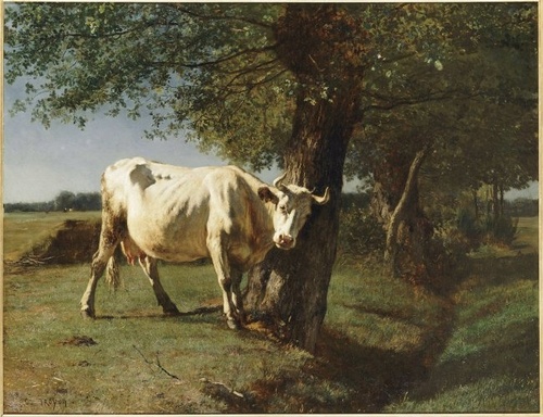 13 - Des vaches - Peinture