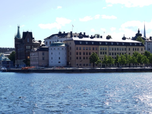 Vues de Stockholm en bâteau (photos)