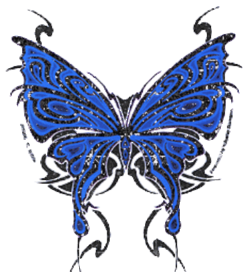 dessin papillons animés
