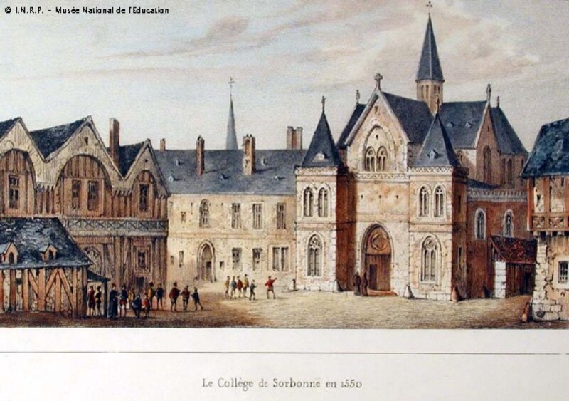 Le collège de la Sorbonne en 1550 (François Alexandre Pernot)