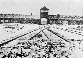 le camp de la mort d'Auschwitz-Birkenau