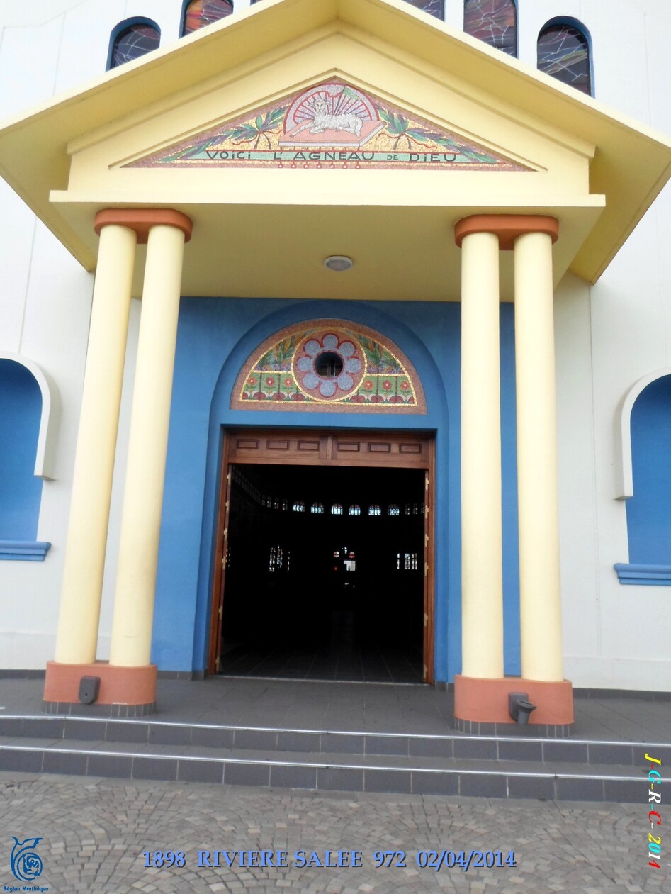 EGLISE  MARTINIQUE RIVIÈRE SALÉE  Mars Avril 2014 18/10/2014