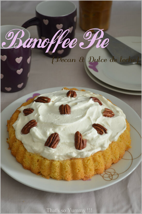 Banoffee Pie { Pecan & Dulce de Leche}