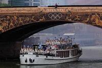 story life olympic games paris 2024 boat seine 