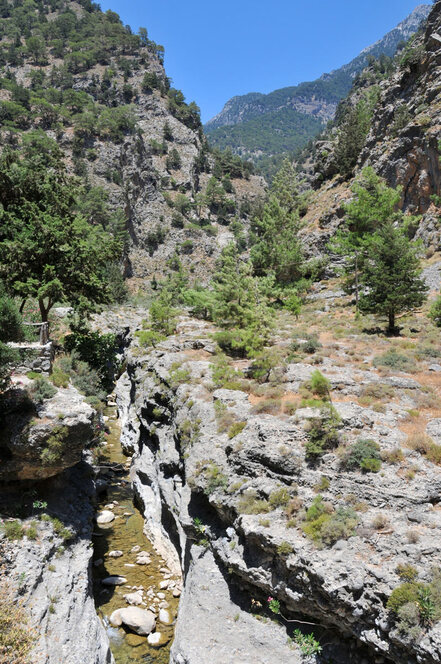 les gorges de Samaria