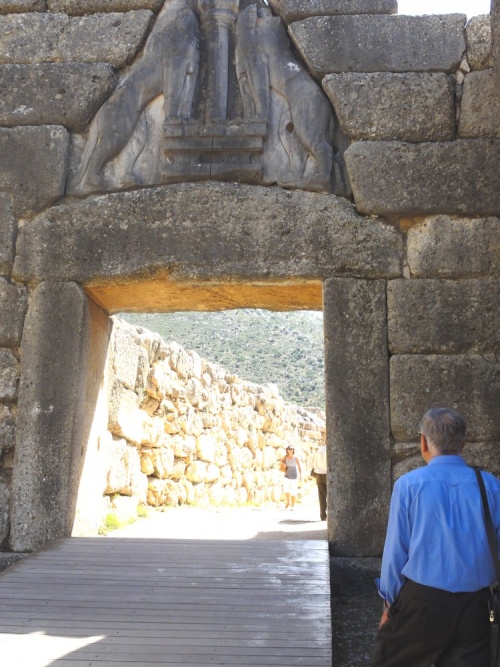 17 septembre: visite de la vieille cité de Mycènes