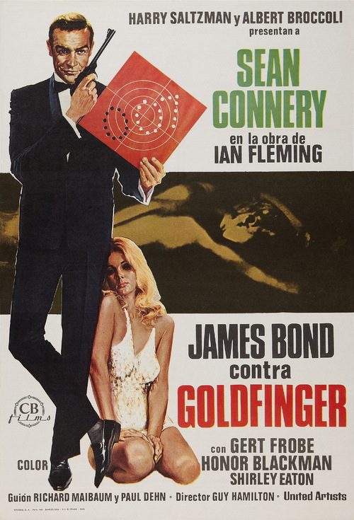 GOLDFINGER - JAMES BOND BOX OFFICE 1965