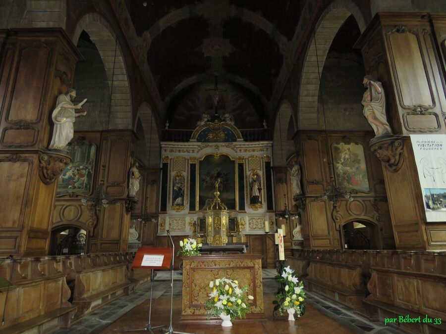 l'église St Sulpice à Fougères -5