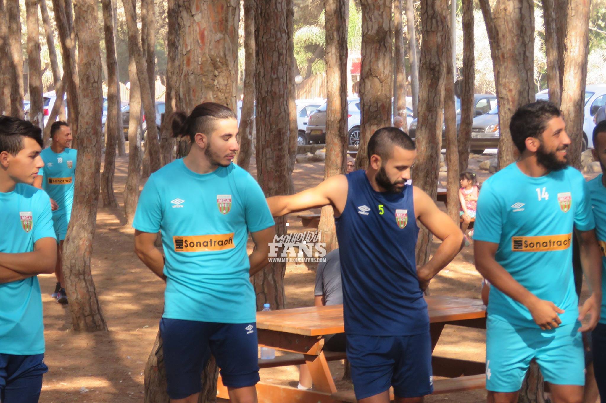 Vendredi 28.7.2017 reprise des entraînements à Bouchaoui