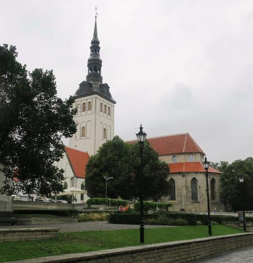 L'église de Saint-Nicolas à Tallinn