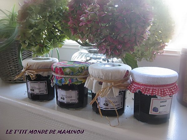 CONFITURE MURES 8