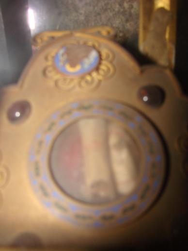 Saint-Germain le Scot Reliques Eglise Saint-Germain de Flamanville ERNOUF Annie.JPG