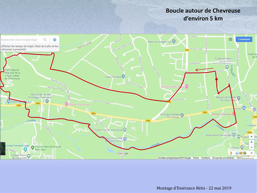 Boucle de 5 km autour de Chevreuse