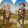 DULCINE DU TOBOSO ET DON QUICHOTTE