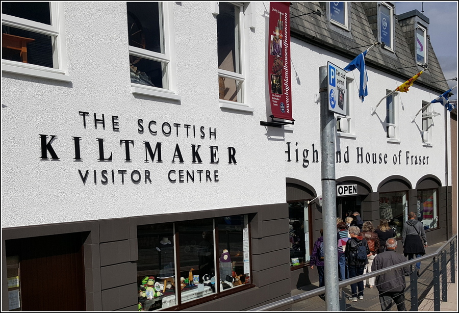 Voyage en Ecosse N° 12 : Inverness, le musée du Kilt