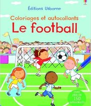 Coloriages et autocollants - Le football