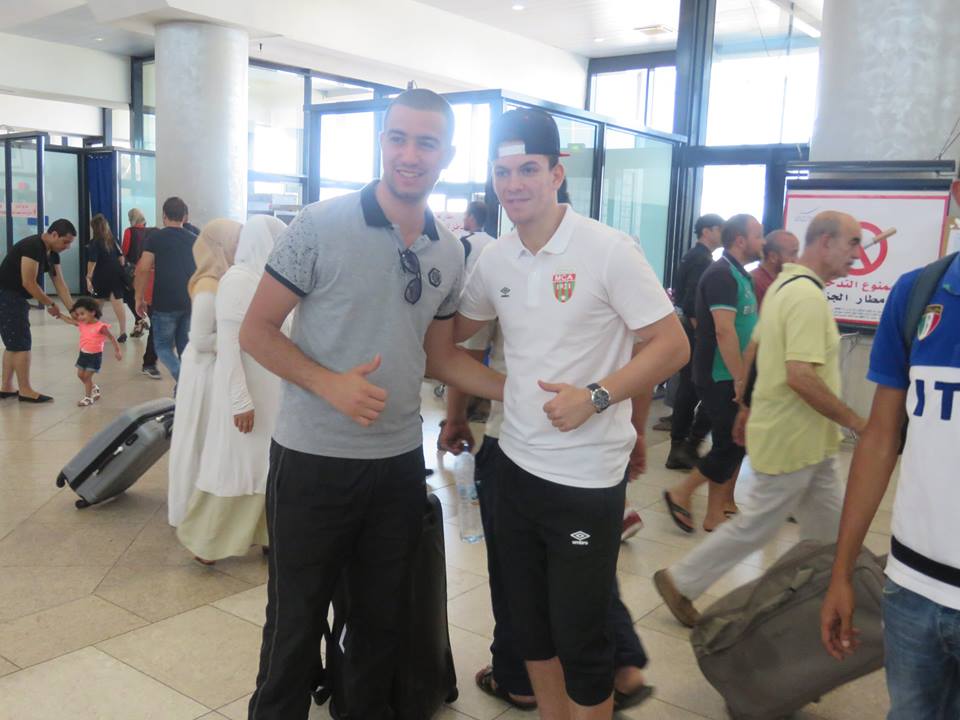 Mardi 2.8.2016 le Mouloudia s'envole pour Tunis