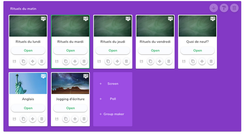 ClassroomScreen et DigiScreen; des ecrans interactifs pour organiser et animer vos séances