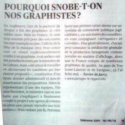 Nos chers graphistes…