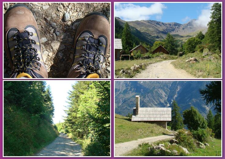 Souvenir de randonnée dans les Hautes-Alpes