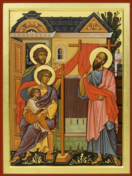 Sainte Prisque ou Prisca, ou Priscille, Vierge et martyre († 54)