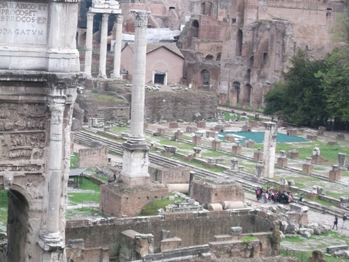 Voyage en Italie, le Forum