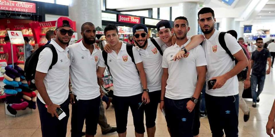 Mardi 2.8.2016 le Mouloudia s'envole pour Tunis