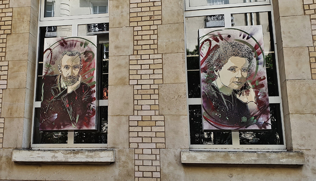 Pierre et Marie Curie au quartier latin : une "promenade dans Paris" d'Anne-Marie Guérin