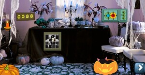 Jouer à Genie Abandoned Halloween party escape