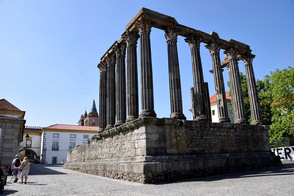 Portugal - Alentejo - Evora - Temple de Diane