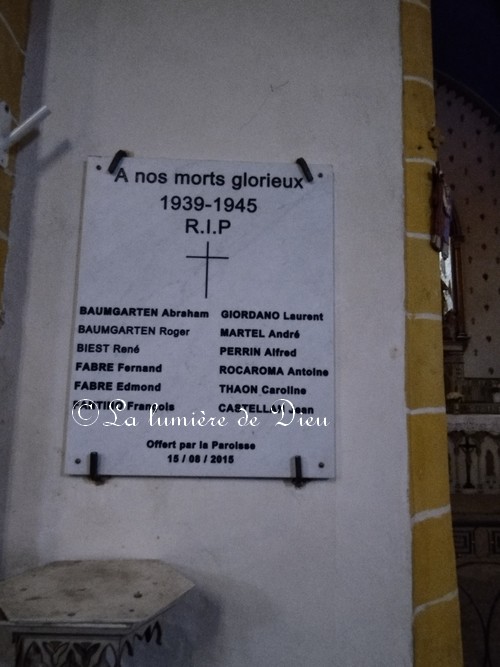 Roquebrune-sur-Argens, l'église Saint Pierre - Saint Paul