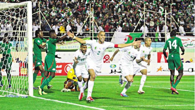 Mardi 19.11.2013 à Blida EN-Burkina Fasso 1-0 Qualifié pour le brésil 2014