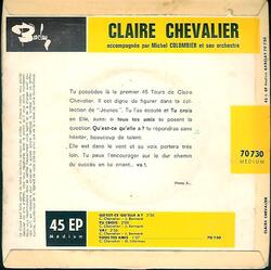 Claire Chevalier "1965 chez Barclay (70 730)"