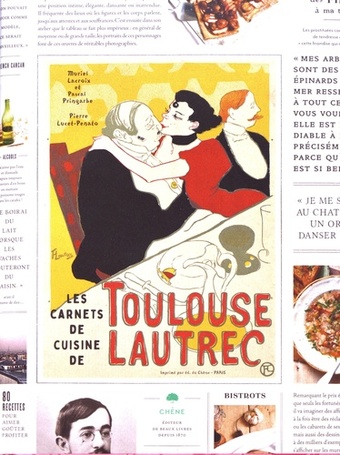 Les carnets de cuisine de Toulouse-Lautrec - Muriel Lacroix ; Pascal Pringarbe