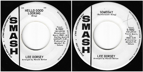 LEE DORSEY FIRTS SINGLES - 1959 - 1969