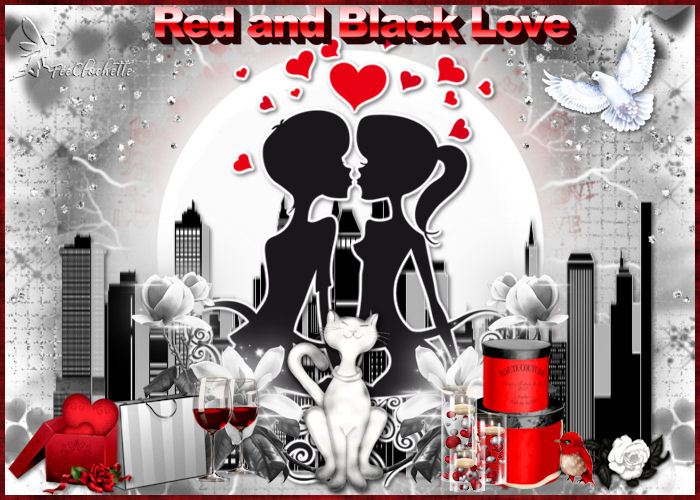 Red and black love