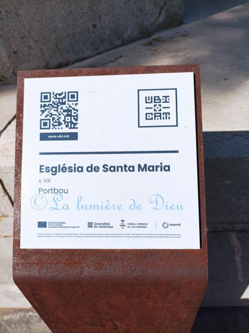 Portbou, l'église de Santa Maria